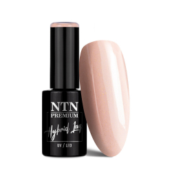 Gellack NTN Premium Limited Edition för naglar 331 rosa-nude glitter 5g