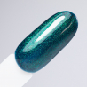 Gellack NTN Premium Limited Edition för naglar 327 mörk grön glitter 5g