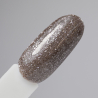 Gellack NTN Premium Limited Edition för naglar 322 brun glitter 5g