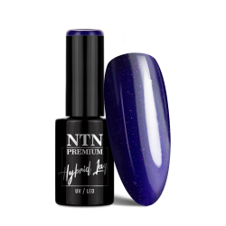 Gellack NTN Premium Limited Edition för naglar 328 lila glitter 5g