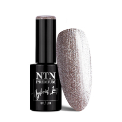 Gellack NTN Premium Limited Edition för naglar 319 roséguld glitter 5g