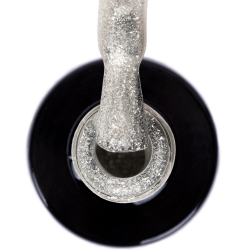 Gellack NTN Premium Limited Edition för naglar 317 silver glitter 5g