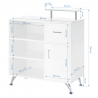 Receptionsdisk GABBIANO Q-0833 vit