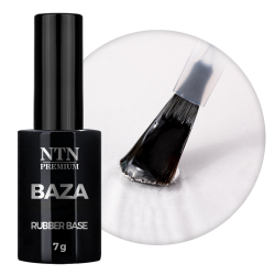 Rubber Base NTN Premium Nr 1 clear / klar för naglar 7g