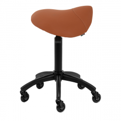 Sadelstol Gabbiano D032 hög brun