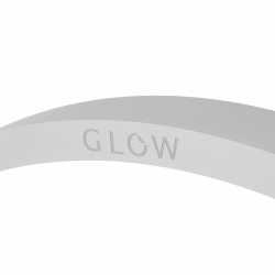 Arbetslampa / bordslampa GLOW ARCHE II för nagelvård grå