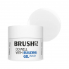 HEMA-Fri UV builder gel White Star BrushUP tixotropi för naglar 12g