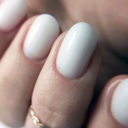 Mjölkig Top Coat NO WIPE Follow Milky Way BrushUP utan klibbigt lager för naglar 5g