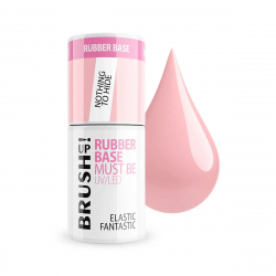 2-i-1 Rubber Base Elastic Fantastic Nothing To Hide BrushUP för naglar 5g