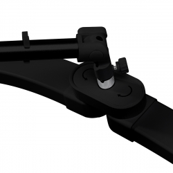 Arbetslampa / behandlingslampa GLOW FX07 HALF MOON svart