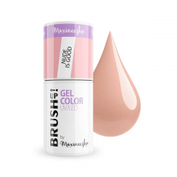 Gellack BrushUP Nude Is Good beige för naglar 5g
