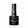 Top Coat Glass CLARESA NO WIPE utan klibbigt lager för naglar 5g