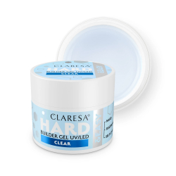 HEMA-fri UV builder gel Claresa Hard&Easy Clear för naglar 12g