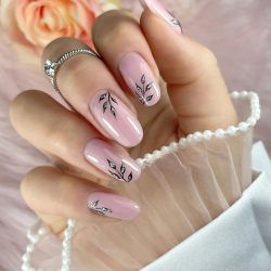 HEMA-fri UV builder gel French Pink Hard&Easy Clear för naglar 12g