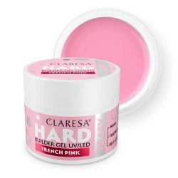 HEMA-fri UV builder gel French Pink Hard&Easy Clear för naglar 45g