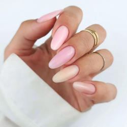 HEMA-fri UV builder gel Light Beige Hard&Easy Clear för naglar 12g