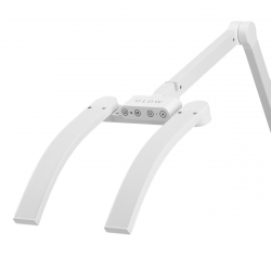 Arbetslampa / bordslampa GLOW L05 22W halvmåne vit för nagelvård