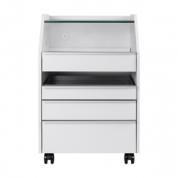 Lådhurts / rullvagn 984 vit för skönhetssalonger och kliniker