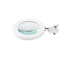 Förstoringslampa / bordslampa GLOW 308 LED 8 dioptrier (3 ggr) vit