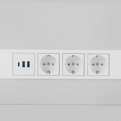 Assistansbord / rullvagn 984 grå med inbyggd UVC sterilisering