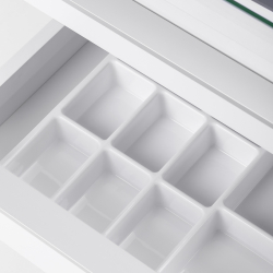 Assistansbord / rullvagn 984 grå med inbyggd UVC sterilisering