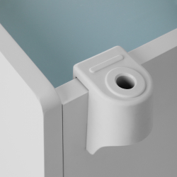 Assistansbord / rullvagn 984 grå med inbyggd UVC sterilisering