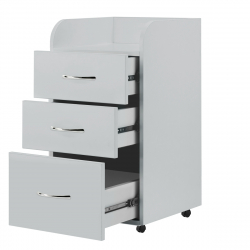 Lådhurts på hjul KOMBI I grå