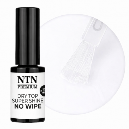 HEMA-fri DRY TOP SUPER SHINE No-Wipe NTN Premium för naglar 5g