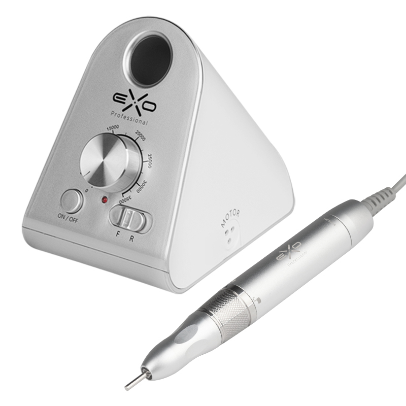 Elektrisk nagelfil EXO SILENT PRO SX7 med tystaste 👍 borstlösa motorn