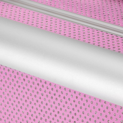 Kosmetikväska / sminkväska Pink L i aluminium