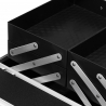 Kosmetikväska / sminkväska Silver L i aluminium