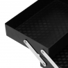 Kosmetikväska / sminkväska Silver L i aluminium
