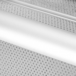 Kosmetikväska / sminkväska Silver L i aluminium