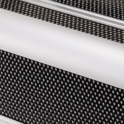 Kosmetikväska / sminkväska Black L i aluminium