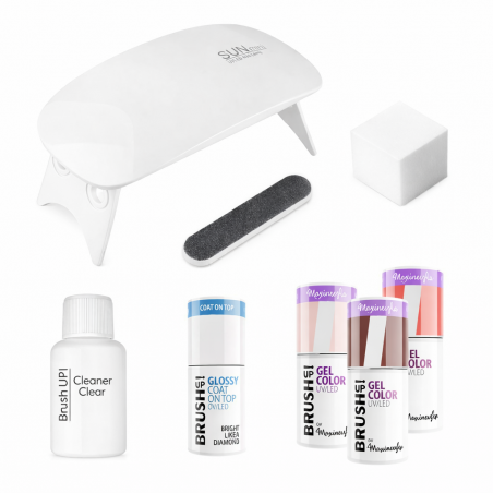 Gellack startkit Brush UP! för naglar
