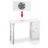 Inbyggningsbar utsug / dammuppsamlare MOMO S41 25W vit
