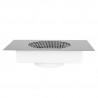Inbyggningsbar utsug / dammuppsamlare MOMO S41 25W Silver