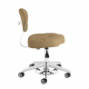 Sadelstol AZZURRO 156F BUMP-UP beige med ryggstöd