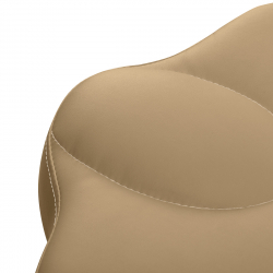 Sadelstol AZZURRO 156F BUMP-UP beige med ryggstöd