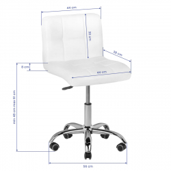 Arbetsstol / kundstol A-5299 vit