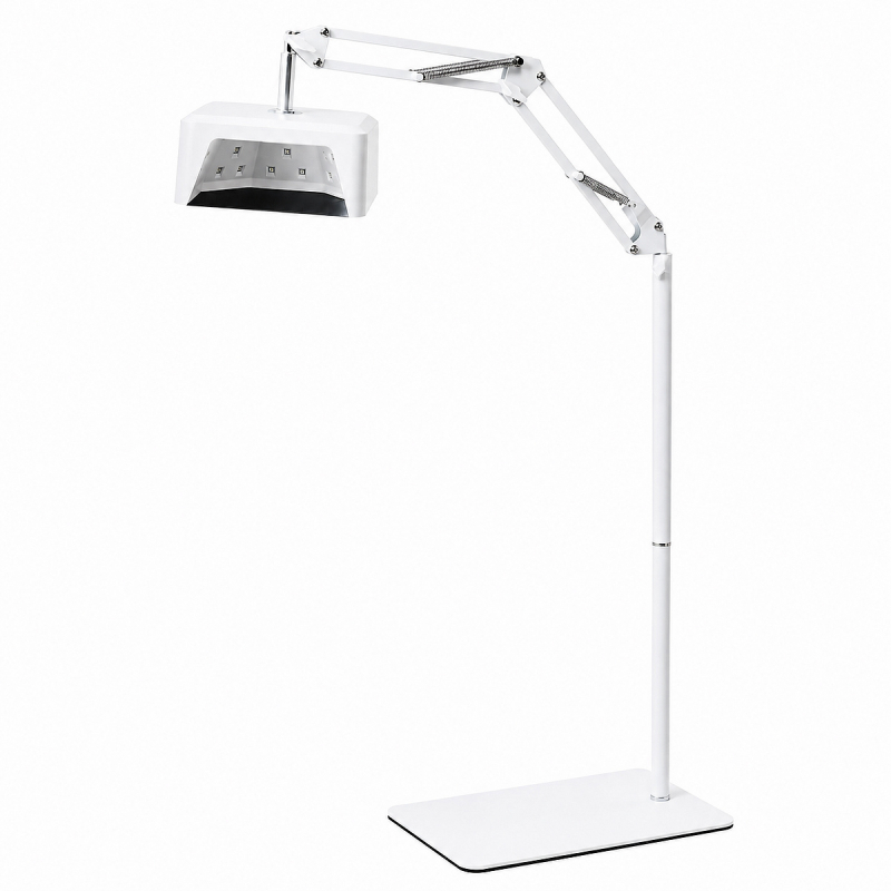 LED / UV lampa GLOW 112 48W med spegelbottnen och stativ