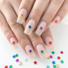 Strasstenar för nageldesign stjärnor