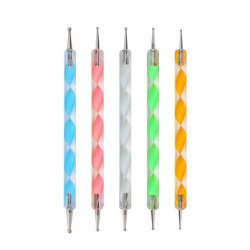 Marmoreringspinnar 5st set 10 storlekar