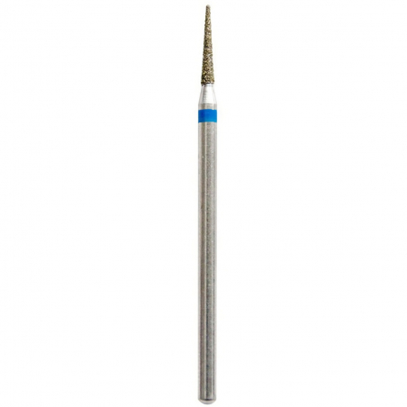 Diamant slip 1,3 mm spetsig konisk (medium / blå)