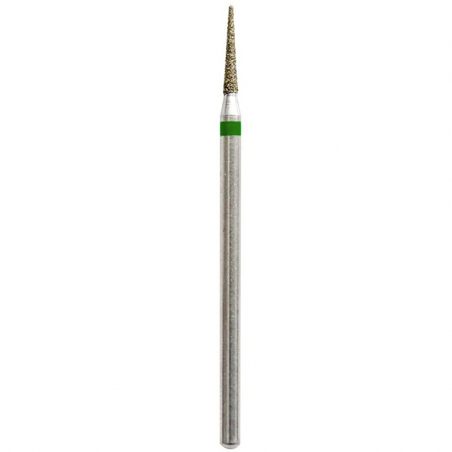 Diamant slip 1,3 mm spetsig konisk (coarse / grön)