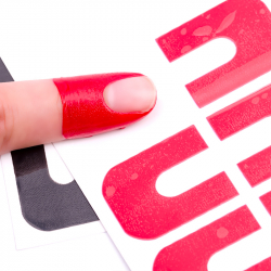Anti-spill / hudskydd stickers för naglar