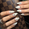 Nageldekoration stripingtejp 30st