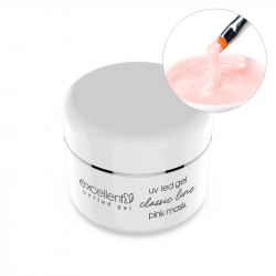 Baby Pink UV nagelgel Excellent Classic för naglar 15g