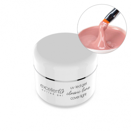 Cover Light UV nagelgel Excellent Classic för naglar 5g