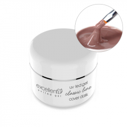 Cover Dark UV nagelgel Excellent Classic för naglar 15g
